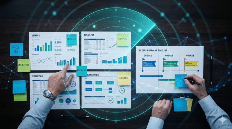 Diagnóstico 360 en 90 días: qué mirar para mejorar margen, caja y ejecución
